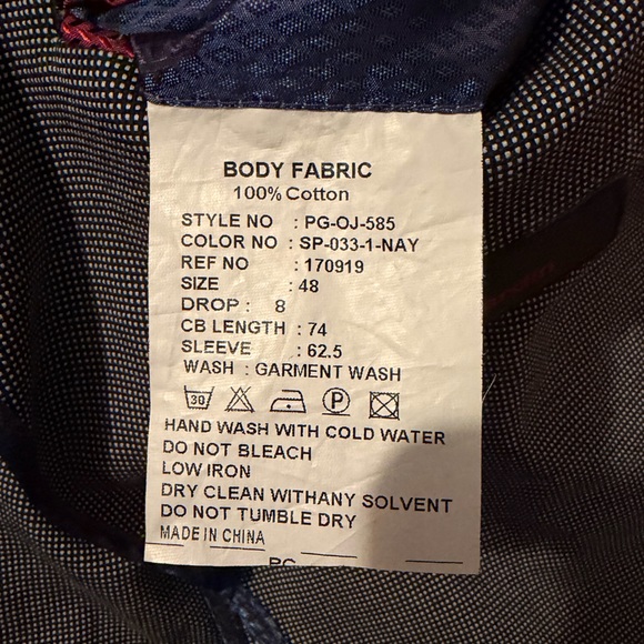 Pierre Cardin Gray Blazer with Elbow Patches - Picture 6 of 6